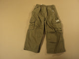 Place Boys' Pants Waist Drawstring Khaki 100% Cotton Male Kids 2-4 3T Solid -- Used