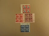 USPS Scott 1030-53 Liberty Series 1954-61 Lot Of 28 Plate Block 112 Stamps -- New