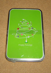 Give A Gift Holiday Tin 5in x 3in x 1/2in 00423 * Metal  -- New