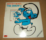 Polydor The Smurfs Record Best of Friends Canada PTV-1023 Vintage Plastic -- Used