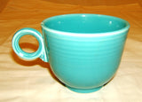 Designer Cup 3-in Tall x 3 1/2-in Diameter Turquoise China -- Used