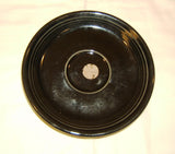 Designer Saucer Black 5 7/8-in China -- Used