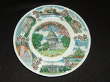 Capsco Vintage Collector Plate 7-3/4in Diameter US Capital China -- Used