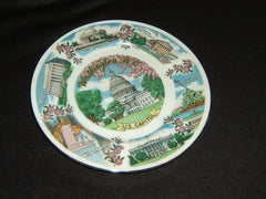 Capsco Vintage Collector Plate 7-3/4in Diameter US Capital China -- Used