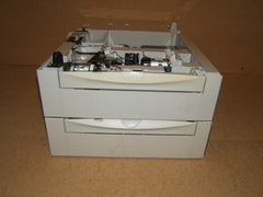 Lexmark Printer Drawers 31in x 24 1/2in x 14in Grays Plastic Metal -- Used