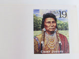 USPS Scott UX183 19c Chief Joseph Mint Never Hinged/MNH Postal Card -- New