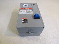 Eaton Non-Reversing Magnetic NEMA Starter 9.5in x 9.5in x 5.5in AN16DN0 SER B1 -- Used