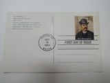 USPS Scott UX185 19c Bat Masterson First Day of Issue Postal Card -- New