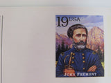 USPS Scott UX186 19c John Fremont Mint Never Hinged/MNH Postal Card -- New