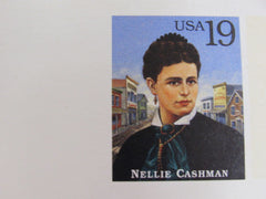 USPS Scott UX188 19c Nellie Cashman Mint Never Hinged/MNH Postal Card -- New