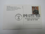 USPS Scott UX202 20c Clara Barton First Day of Issue Postal Card -- New