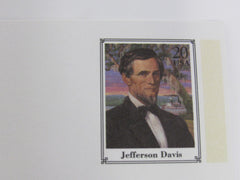 USPS Scott UX205 20c Jefferson Davis Mint Never Hinged/MNH Postal Card -- New