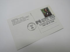 USPS Scott UX207 20c Frederick Douglass First Day of Issue Postal Card -- New