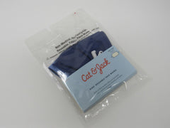 Cat & Jack Kids Reusable Face Mask Animal 2 Pack Built-In Filter Pockets Blue -- New