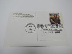 USPS Scott UX212 20c Joseph E Johnston First Day of Issue Postal Card -- New
