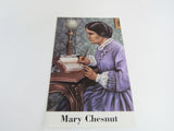 USPS Scott UX214 20c Mary Chesnutt First Day of Issue Postal Card -- New