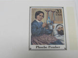 USPS Scott UX217 20c Phoebe Pember Mint Never Hinged/MNH Postal Card -- New