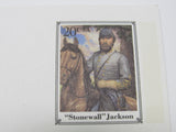 USPS Scott UX218 20c Stonewall Jackson Mint Never Hinged/MNH Postal Card -- New