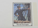 USPS Scott UX206 20c David Farragut Mint Never Hinged/MNH Postal Card -- New