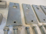 Cooper Lighting Concourse Pole Side Mounting Arm Bracket Lot of 19 Vintage Metal -- Used