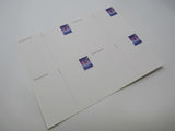 USPS Scott UX279 20c Love Swans Sheet of 4 Mint Never Hinged/MNH Postal Card -- New