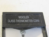 Weksler Adjustable Angle 9-in Thermometer Gauge 61071 -- Used