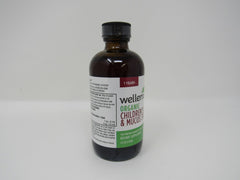 Wellements Organic Childrens Cough & Mucus Syrup 4 floz 1 Year+ -- New