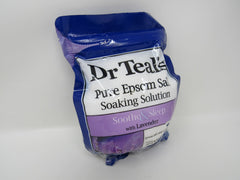 Dr Teals Pure Epsom Salt Soaking Solution 3 Lbs Soothe & Sleep Lavender -- New