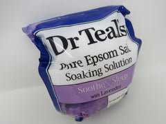 Dr Teals Pure Epsom Salt Soaking Solution 3 Lbs Soothe & Sleep Lavender -- New