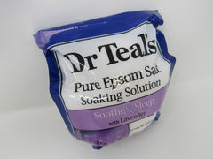 Dr Teals Pure Epsom Salt Soaking Solution 3 Lbs Soothe & Sleep Lavender -- New