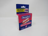 Johnson & Johnson Benadryl Allergy Tablets 8 ct Ultratabs Go Packs -- New