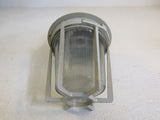 Appleton Caged Outdoor Light Fixture 600W 11in x 7.5in PS 30 2790 Metal Glass -- Used