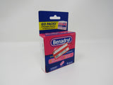 Johnson & Johnson Benadryl Allergy Tablets 8 ct Ultratabs Go Packs -- New