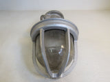 Benjamin Caged Outdoor Lamp Light Fixture 660W 13.5in x 9in 2790 Metal Glass -- Used