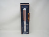 Conair Double Ceramic Curling Iron 1-1/2-in Barrel Soft Waves 30 Heat Settings -- New