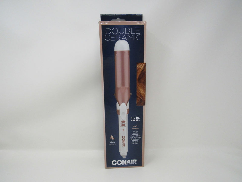 How to use conair hotsell double ceramic curling iron