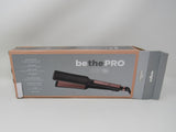 Conair InfinitiPro Flat Iron 1-3/4-in Rose Gold Sleek & Smooth 30 Heat Settings -- New