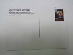 USPS Scott UX286 20c Dracula Postal Card Bela Lugosi Classic Movie Monsters -- New