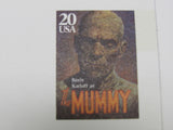 USPS Scott UX288 20c The Mummy Postal Card Boris Karloff Classic Movie Monsters -- New