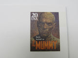 USPS Scott UX288 20c The Mummy Postal Card Boris Karloff Classic Movie Monsters -- New