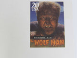 USPS Scott UX289 20c The Wolf Man Postal Card Lon Chaney Jr -- New
