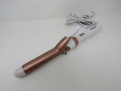 Conair Double Ceramic Curling Iron 1-in Barrel Classic Curls 30 Heat Settings -- New