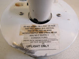 Sterner Uplight Fixture 100 Watts 8in x 8in Indoor/Outdoor Use 348222 Metal -- Used