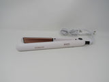 Conair Double Ceramic 1-in Flat Iron Rose Gold ExtraLong Plates -- New