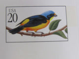 USPS Scott UX293 20c Antillean Euphonia Postal Card Tropical Birds -- New