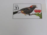 USPS Scott UX295 20c Crested Honeycreeper Postal Card Tropical Birds -- New