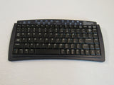 Gyration 30 Foot Compact Wireless Keyboard Black 88 Key QWERTY Layout GP9110 -- Used