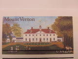 USPS Scott UX305 20c Mount Vernon First Day of Issue Postal Card -- New