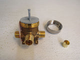 Delta Multi Choice Universal Rough In Diverter Valve Gray/Gold R11000 Brass -- New