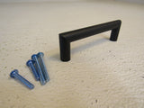 Amerock Cabinet Pull 96mm Matte Black 3 3/4-in PB36852FB Metal -- New